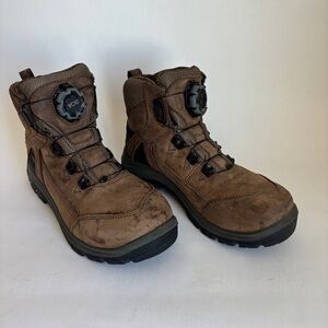 RED WING women brown leather casual Tradeswoman BOA Safety Toe Waterproof size 9